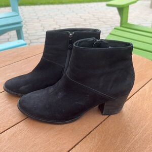 Blondo Black Suede Waterproof Boots -Size 11 (gently worn)